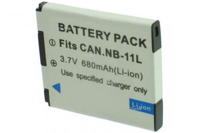 Batterie pour CANON IXUS 132 - Garantie 1 an