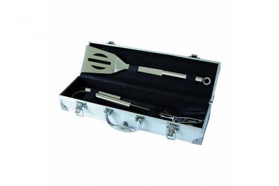 PRADEL EXCELLENCE  Valise barbecue - 3 pi&egrave;ces - Acier Inoxydable