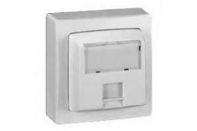 LEGRAND Prise RJ45 ASL cat&eacute;gorie5e FTP saillie blanc - 086061