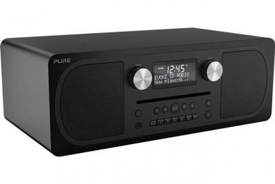 PURE  Evoke C-D6 Noir - Cha&icirc;ne Compacte 