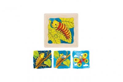 GOKI - Puzzle en Bois &agrave; Couches, 2041609