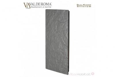 VALDEROMA Radiateur &Agrave; Inertie Wifi Ardoise Noire 800w Vertical -  An08vew