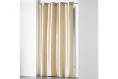 Rideau a oeillets 140 x 240 cm shantung uni shana Lin