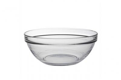 DURALEX Saladier empillable en verre tremp&eacute; - 17 cm - transparent - 