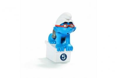 SCHLEICH  Swimmer Smurf Figure 