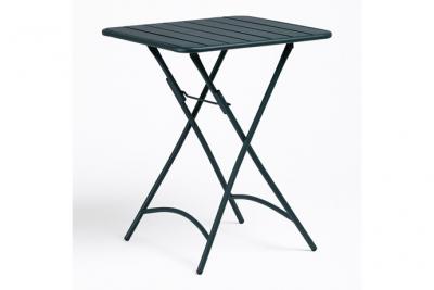 SKLUM  Table de Jardin Pliante en Acier (60x60 cm) Janti Vert Jungle