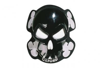 OXFORD  Skull Curseurs de genou Noir unique taille