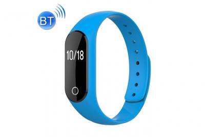 YONIS Bracelet cardio iphone android montre connect&eacute;e sport waterproof bleu