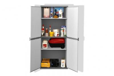 TOOD  Armoire de rangement haute en resine 3 tablettes