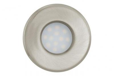 EGLO  93216&nbsp;Mur Ext&eacute;rieur encastrable, M&eacute;tal, Gu10, Argent