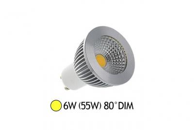MIIDEX LIGHTING Spot LED GU10 6W Dimmable &eacute;clairage 60W - Blanc Chaud 3000K