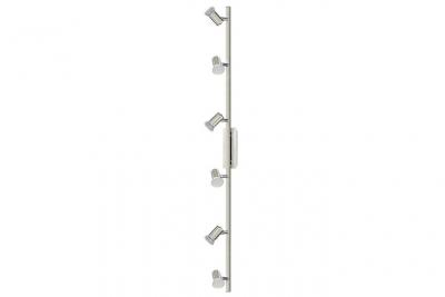 EGLO Spot ROTTELO 6 ampoules nickel satin&eacute;