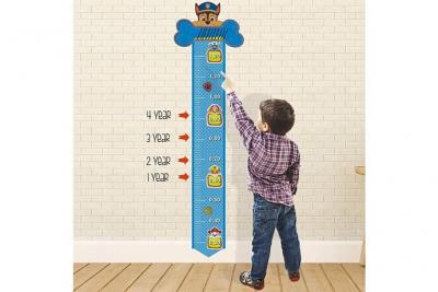  Sticker g&eacute;ant toise Pat Patrouille 125 X 16 CM