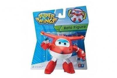EASYKADO Super Wings Superwings Roto Figure Jett Articul&eacute;, YW710001, 12 cm