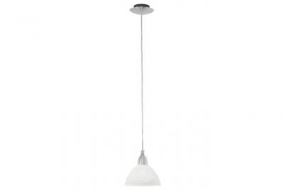 GENERIQUE Suspension BRENDA 1 ampoule nickel satin&eacute; Diam&egrave;tre 19.5 Cm