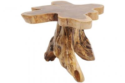 Table d'appoint souche d'arbre grand mod&egrave;le kare design