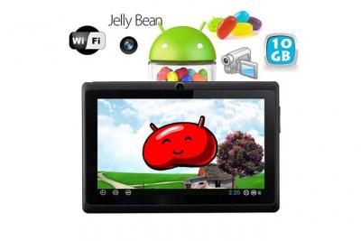 YONIS Tablette Tactile Noire Android Version 4.1 &Eacute;cran 7 Pouces Liseuse Num&eacute;rique 10Go -  