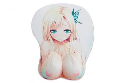 Tapis de souris 3D informatique ergonomique manga repose poignet