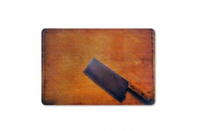 TOTALCADEAU Tapis de souris informatique planche &agrave; d&eacute;couper et hachoir