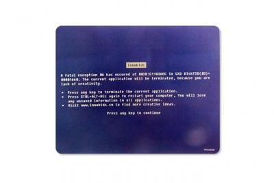 TOTALCADEAU  Tapis de souris - Bleu