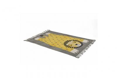 NATTIOT Tapis enfants multicouleur rectangulaire, l.110 x L.170 cm coton Baba