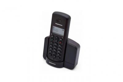DAEWOO T&eacute;l&eacute;phone Sans Fil  DTD-1350 DECT DUO Noir