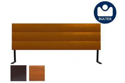 BULTEX T&ecirc;te de lit  3 barres bomb&eacute;es 160 cm 