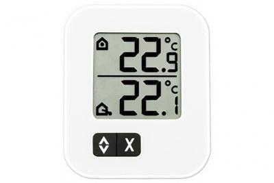 TFA DOSTMANN  91T30104302 Moxx Thermom&egrave;tre Int&eacute;rieur/Ext&eacute;rieur Digital 