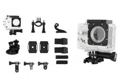 T NB T'nB HD2 SPORT CAMERA - Cam&eacute;ra de poche - 1080p / 25 pi/s - 3.0 MP - sous-marin jusqu'&agrave; 60 m - blanc