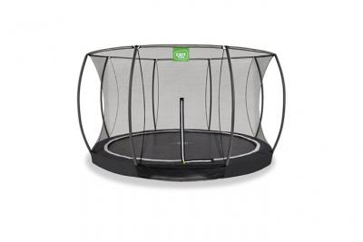 MOLEX Trampoline enterr&eacute; EXIT Black Edition &oslash;366cm - Noir