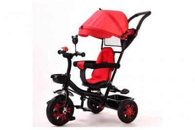  Tricycle &eacute;volutif pour enfant de 1 &agrave; 5 ans -mixte-4 positions-Rouge 