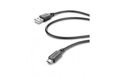 CELLULAR ITALIA Cellular Line - C&acirc;ble de chargement / de donn&eacute;es - Micro-USB de type B m&acirc;le pour USB m&acirc;le