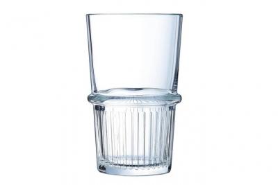ARCOROC Verre &agrave;&nbsp;eau en verre tremp&eacute; transparent (lot de 6) manhattan