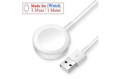 VSHOP C&acirc;ble de charge rapide sans fil magn&eacute;tique &reg; pour Apple Watch - 33 pieds 