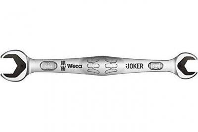 WERA  Cl&eacute;s double fourche Joker 10x13, Cl&eacute; plate