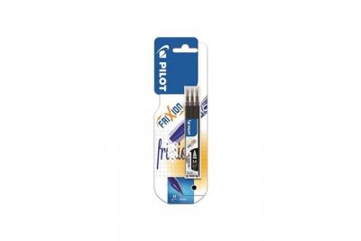 PILOT  - FriXion Ball - Set de 3 recharges - Noir - Pointe Moyenne