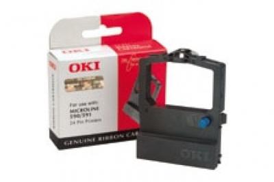 Ruban nylon noir Oki pour imprimantes MICROLINE 590 / 591