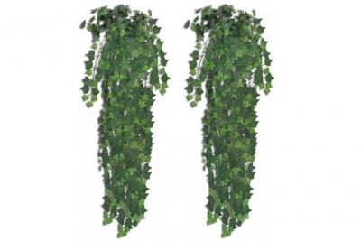 VIDAXL  - Plantes artificielles 2 pcs Lierre Vert 90 cm Green