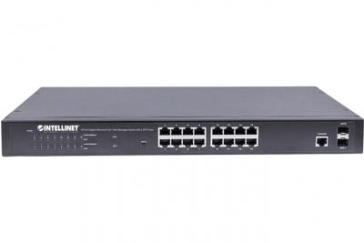 IC INTRACOM Switch r&eacute;seau 19 Intellinet 561341 16+2 ports 1 GBit/s