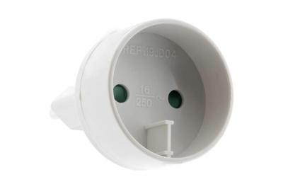 ZENITECH  Adaptateur &eacute;lectrique type C vers type E