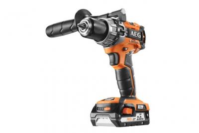 AEG Perceuse &agrave; percussion compacte Brushless 18V Li-Ion 2.0 Ah 60 Nm 2 vitesses -  BSB18C2BL LI-202C