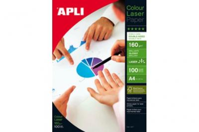APLI Agi Boite De 100f Pap Pho Bril A4las 160g 11817