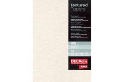 GENERIQUE DECAdry PCL1677 - Champagne - A4 (210 x 297 mm) - 165 g/m&sup2; - 50 feuille(s) papier textur&eacute;