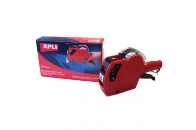 AGIPA Pince &agrave; &eacute;tiqueter 101418, rouge, 1 ligne num&eacute;rique