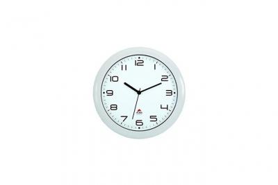 Horloge murale Alba Hornew silencieuse - mouvement quartz - blanc