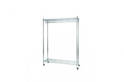 Alba Vestiaire portant de bureau mobile - chrom&eacute;