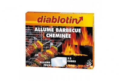 DIABLOTIN  Allume Barbecue &ndash; CHEMIN&Eacute;E Cubes DE P&Eacute;TROLE D&Eacute;SODORIS&Eacute; AFEU4
