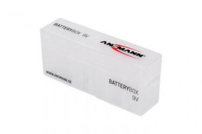 ANSMANN Bo&icirc;te de piles R03 (AAA), R6 (AA), 6LR61 (9 V) 1900-0041 (L x l x h) 173 x 138 x 63 mm