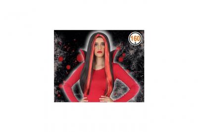 ATOSA  - Perruque vampire Adultes Femmes - Rouge
