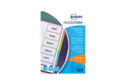 AVERY  Ready Index Intercalaires 6 Onglets 1 Unit&eacute;(S)